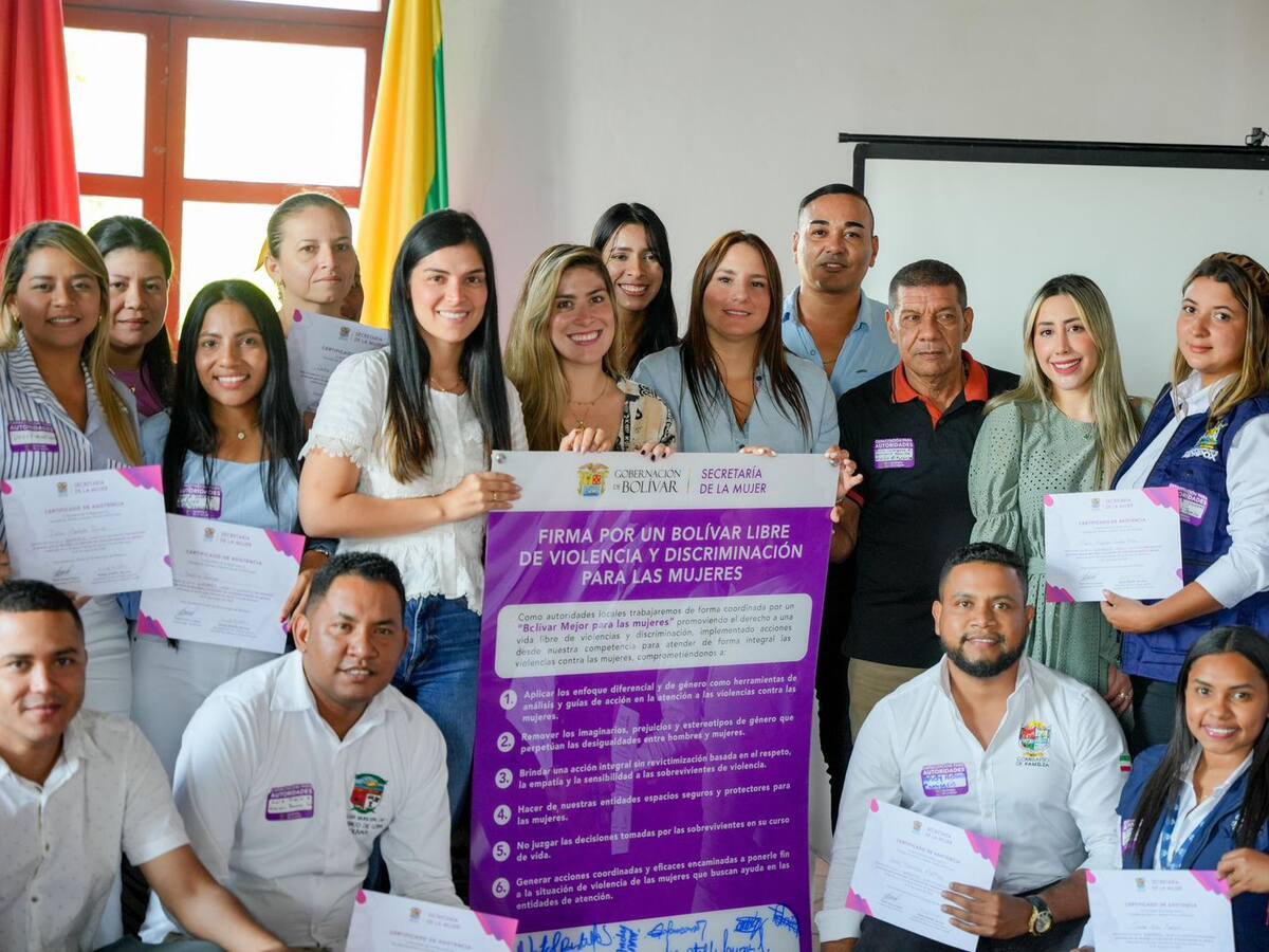 Gobernación de Bolívar promueve actividades por el Mes de la Mujer