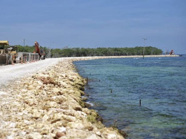 Obras de protección costera en Cartagena avanzan en más de 35%