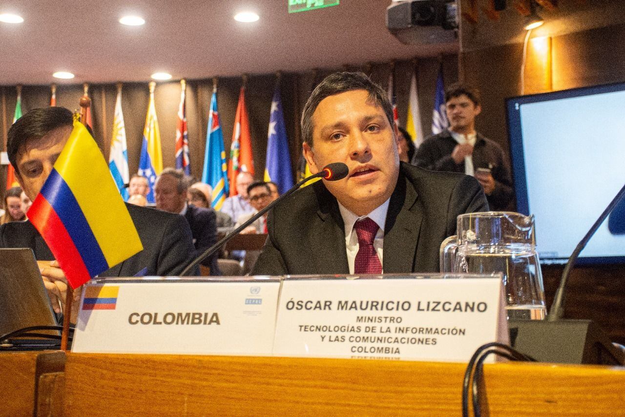 Ministro Mauricio Lizcano/ foto cortesía MinTIC