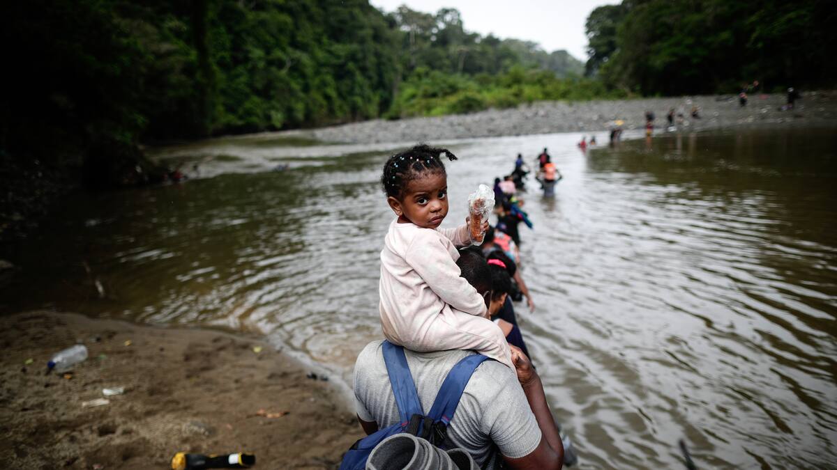 Selva del Darién registró el paso de 120.000 menores de edad en 2023