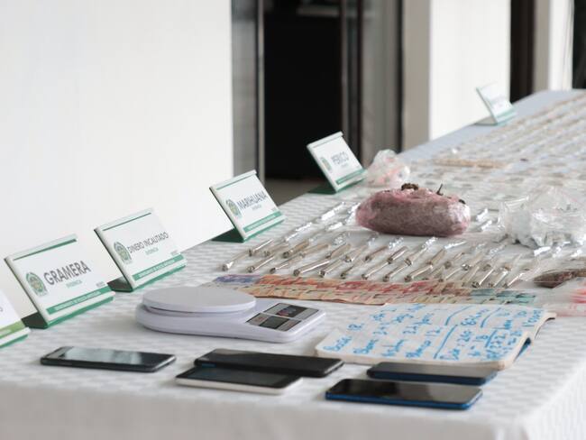 Operativos en Antioquia dejan a 23 capturados y más de mil dosis de drogas incautadas