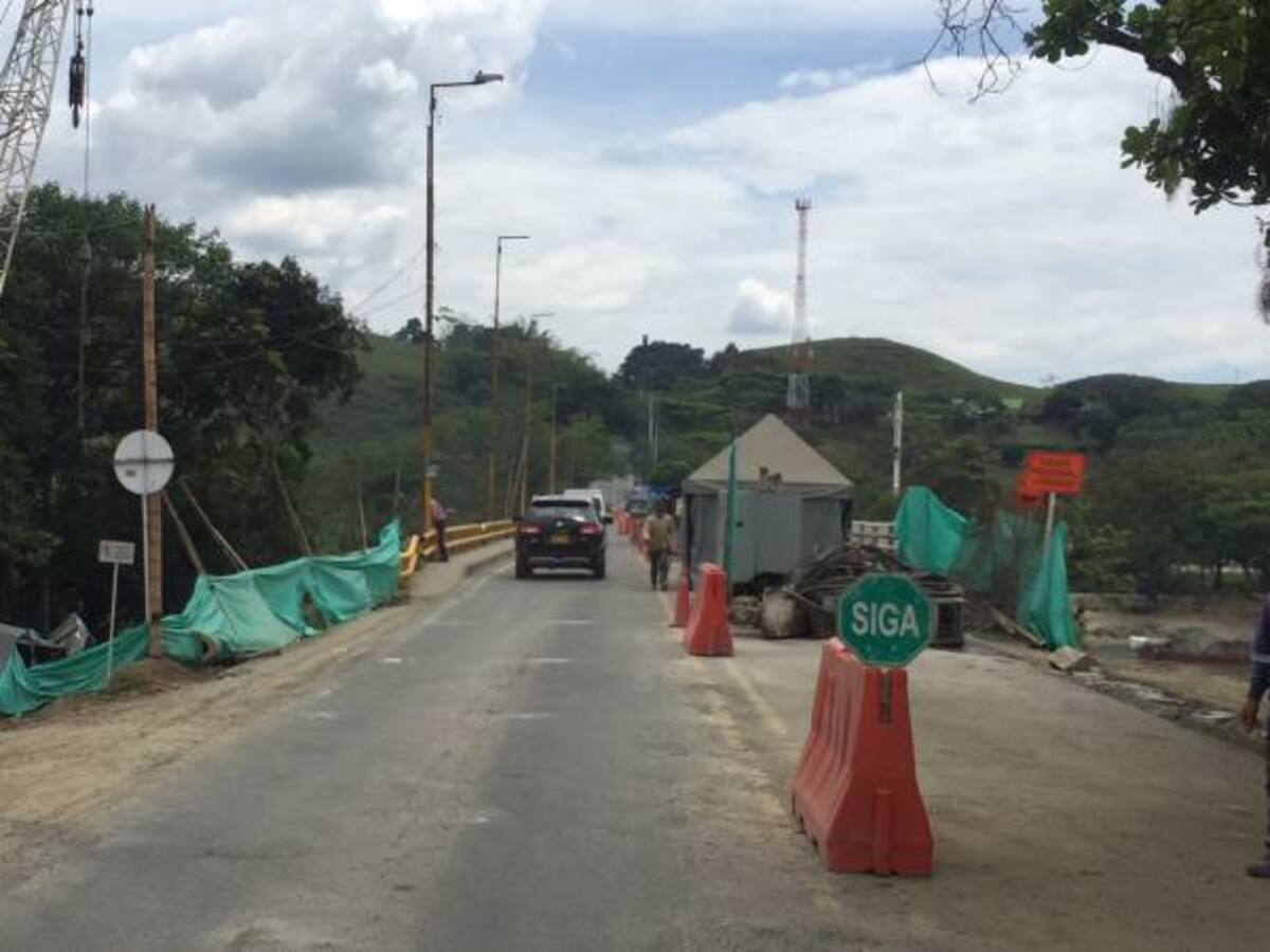 Obras del puente Francisco Jaramillo se entregarán finalizando marzo