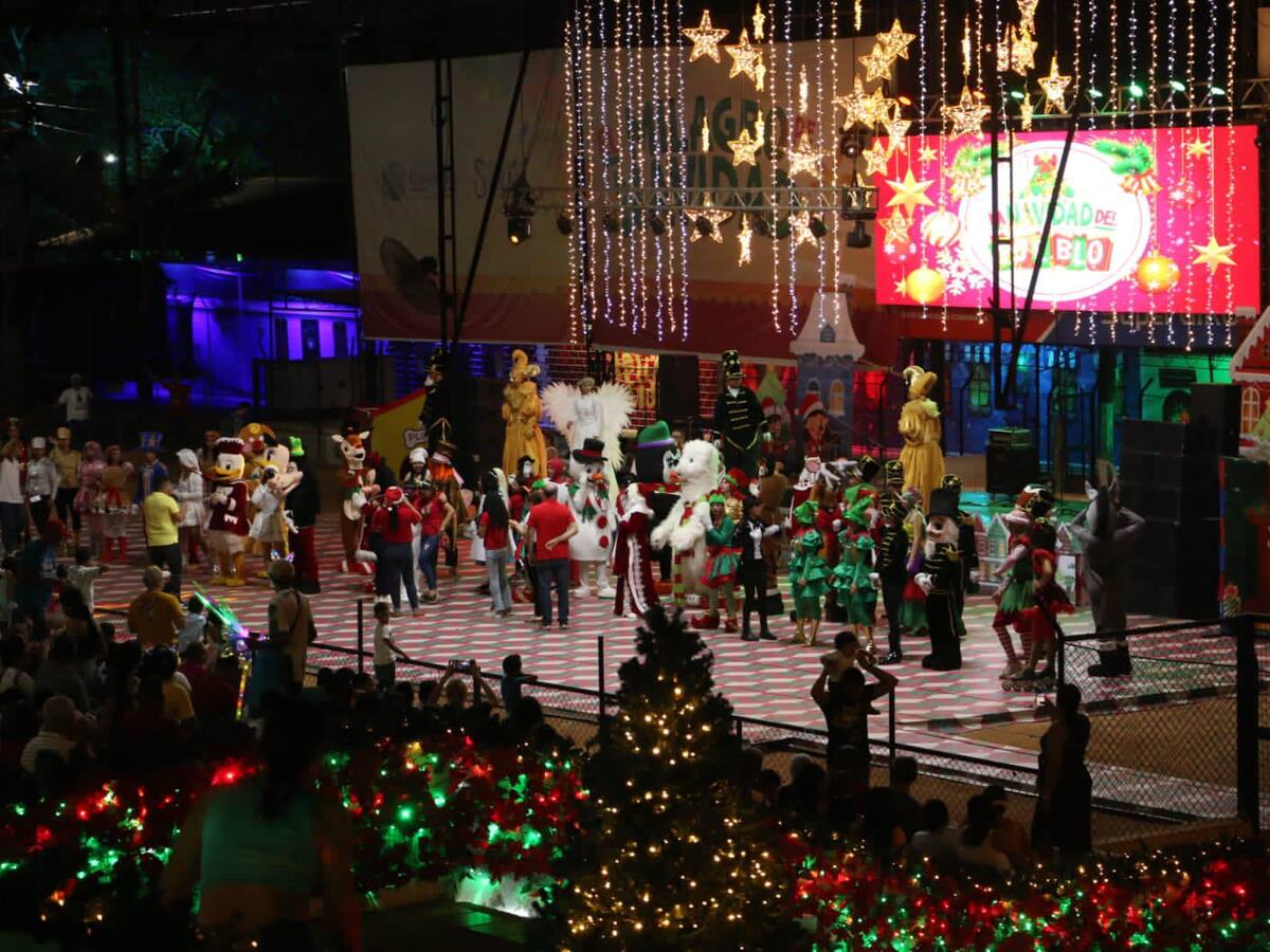 La Villa Navideña abrió sus puertas al pueblo cordobés en el Coliseo de Ferias de Montería