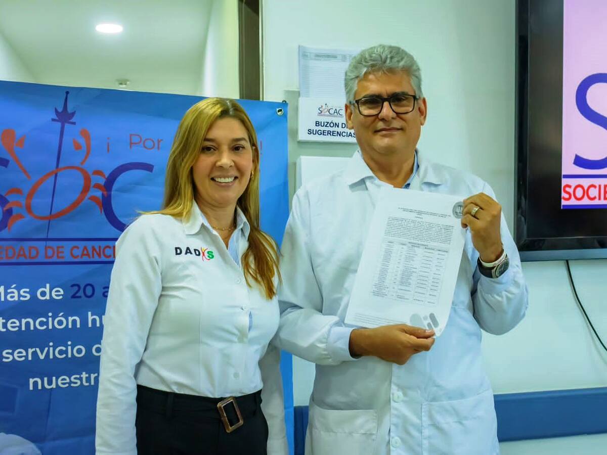 Certificación en condiciones de habilitación a la Sociedad de Cancerología de la Costa