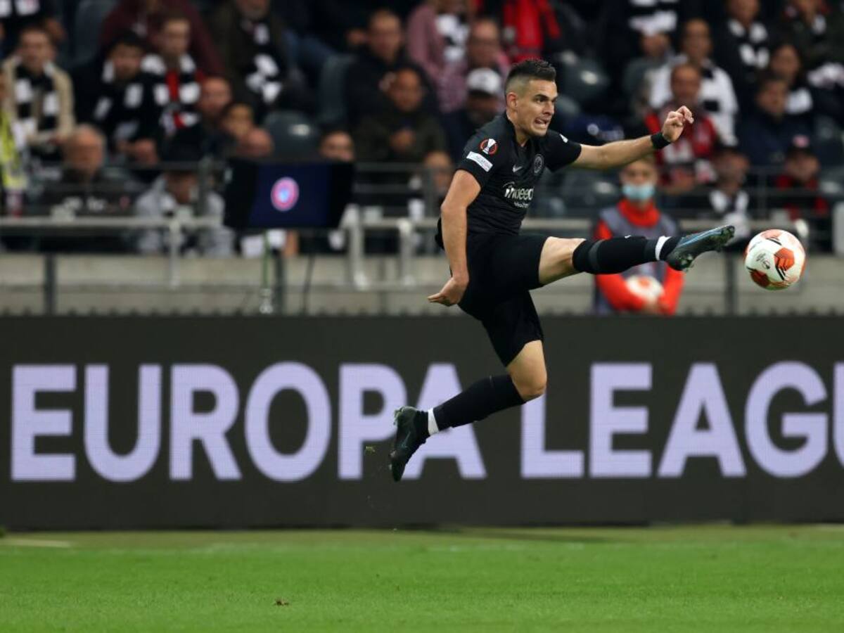 Frankfurt empató en Europa League y Borré sigue sin marcar gol