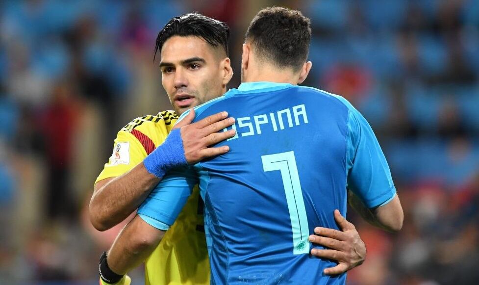 Falcao y David Ospina / Getty Images