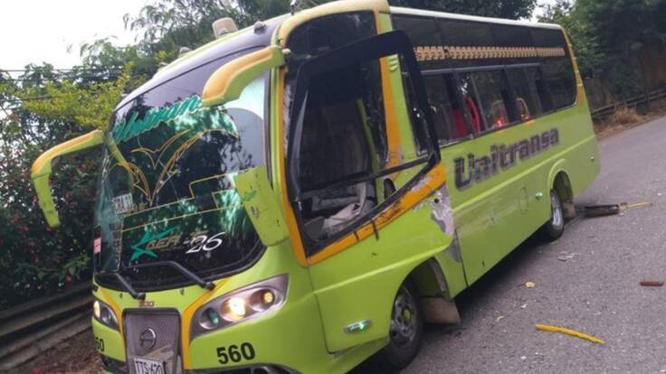 Atacan buses urbanos para robar a conductores y pasajeros