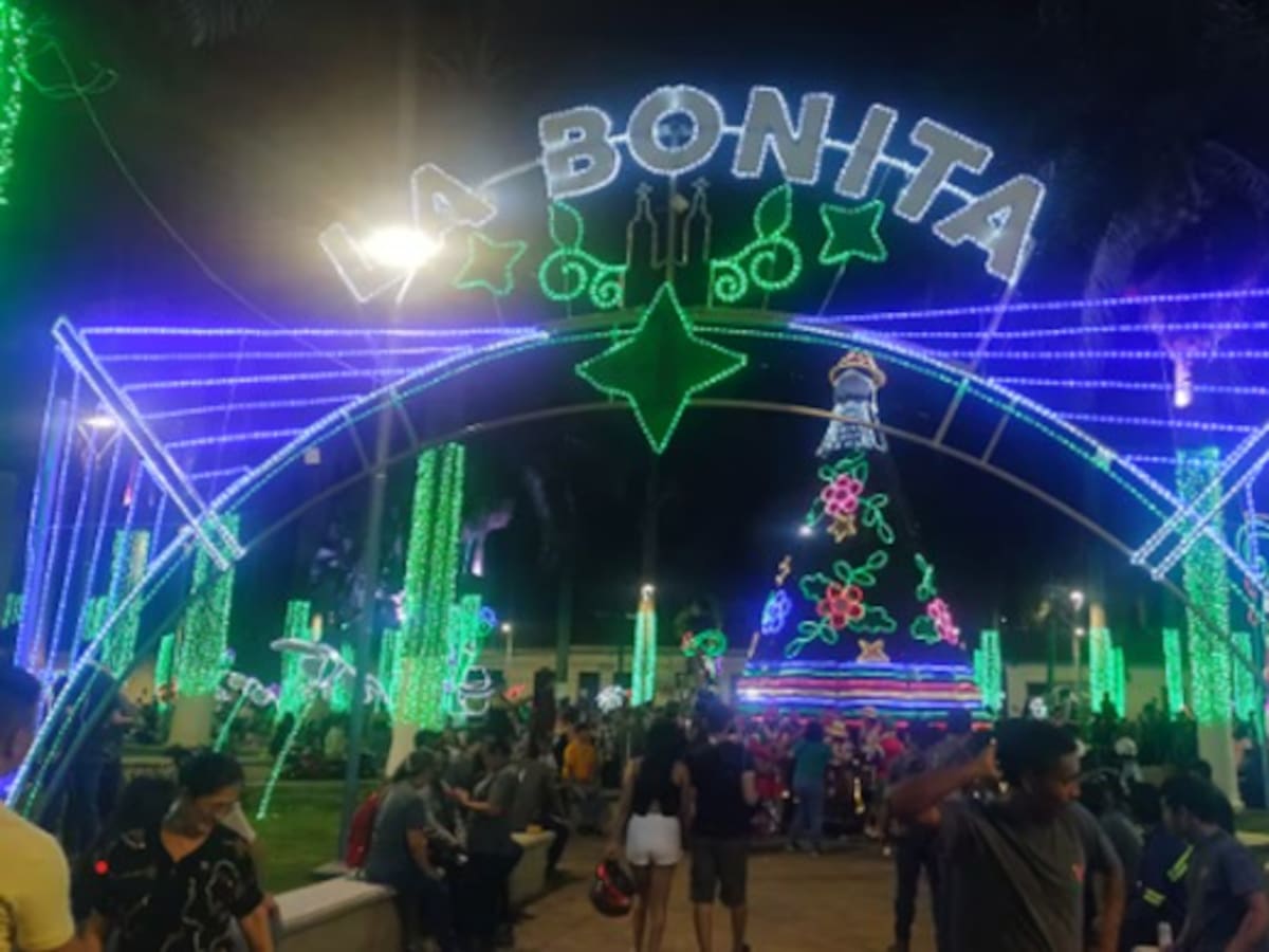 Alumbrado de parques en Bucaramanga irá hasta el 12 de enero