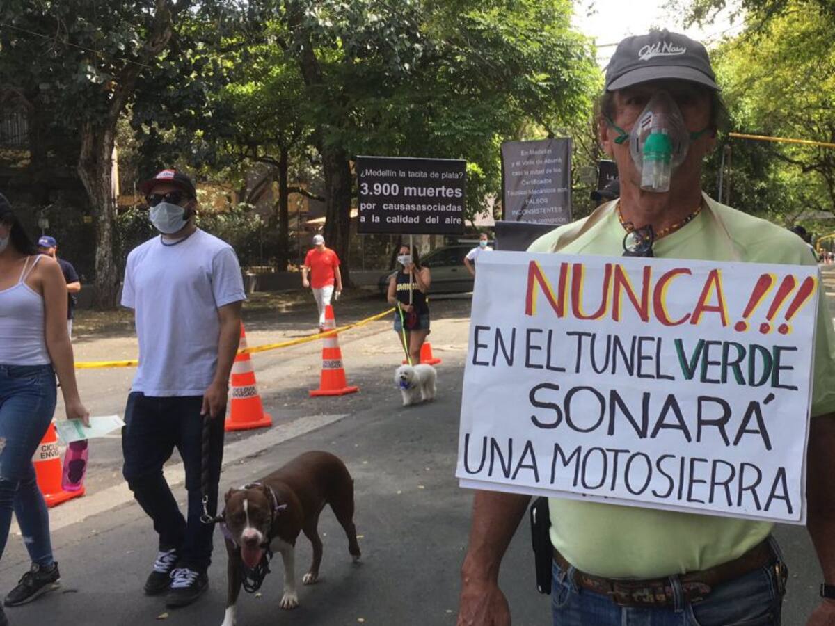 Desmontan campamento de resistencia en el Túnel Verde