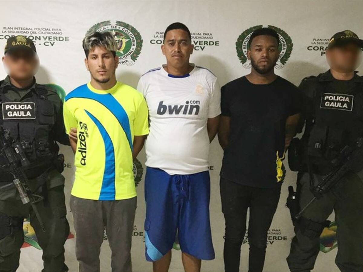 Capturados a tres venezolanos cuando recibían dinero de extorsión en Cartagena