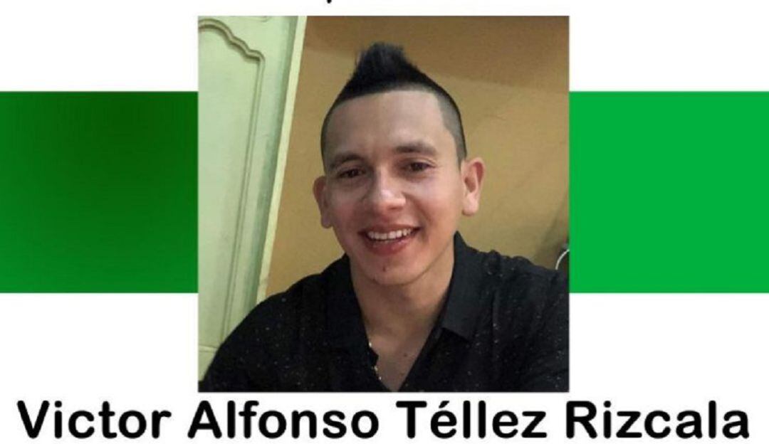 Con sus propios recursos, familiares y amigos de Víctor Alfonso Téllez ofrecieron esta recompensa a quien dé información sobre su ubicación