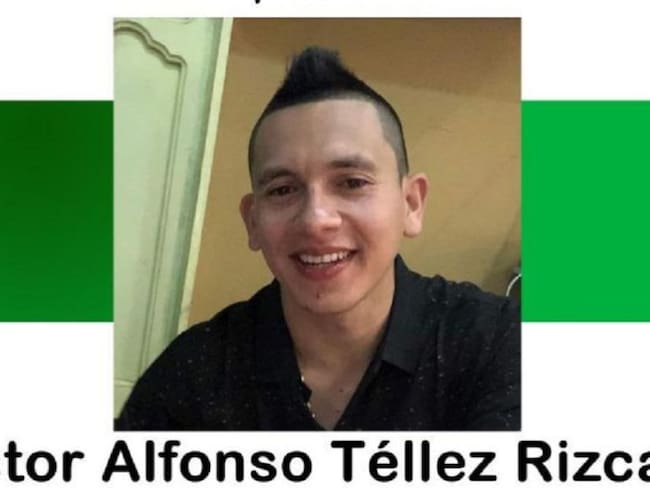 Con sus propios recursos, familiares y amigos de Víctor Alfonso Téllez ofrecieron esta recompensa a quien dé información sobre su ubicación