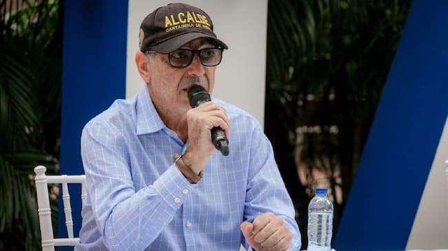 El mandatario aseguró que no ha tenido contacto con el presidente Duque sobre el tema