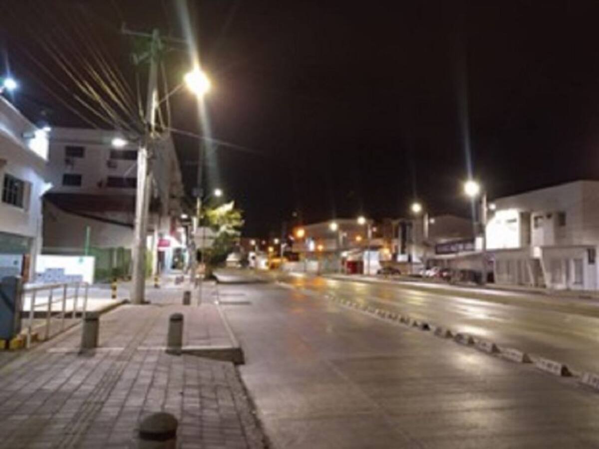 EPM ha modernizado más de 1.300 luminarias con tecnología LED en Cartagena