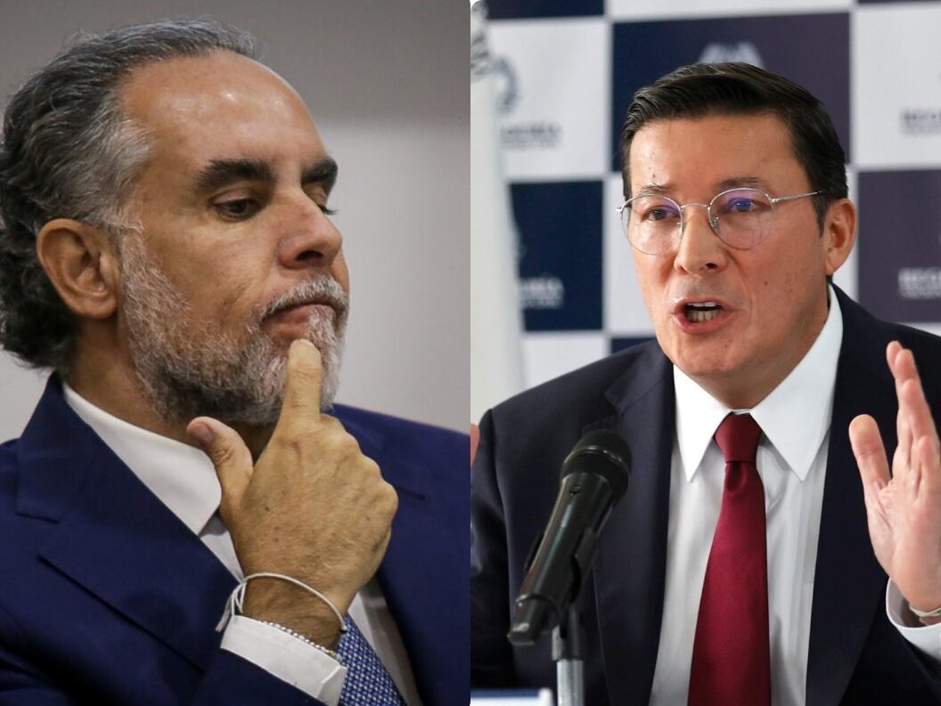 Armando Benedetti Ministro del Interior y registrador Hernán Penagos