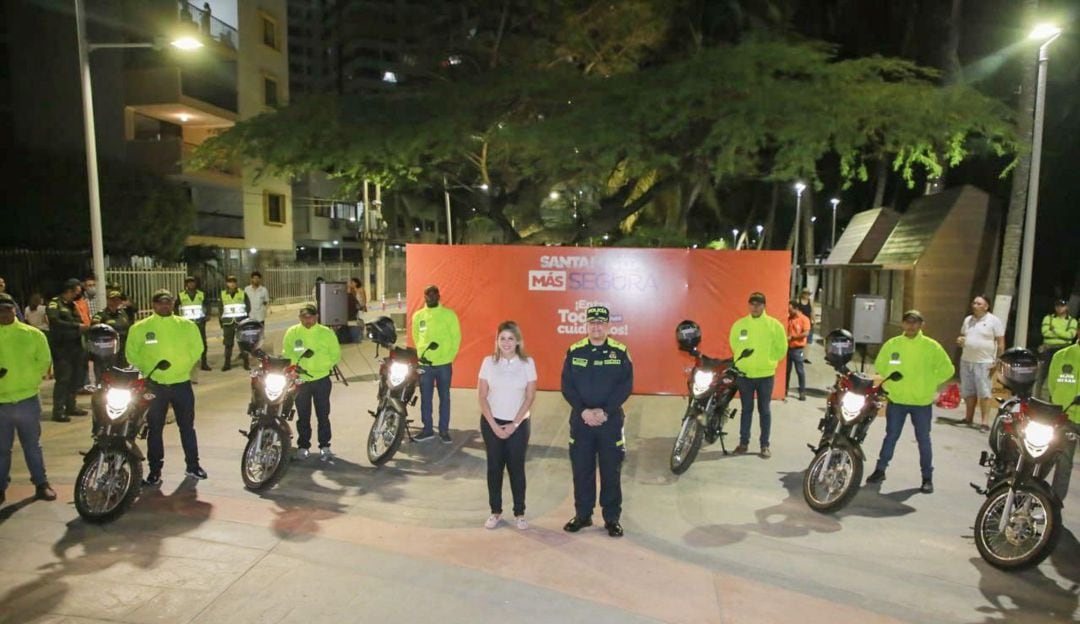 Alcaldesa de Santa Marta, Comandante de la Policia Metrpolitana 