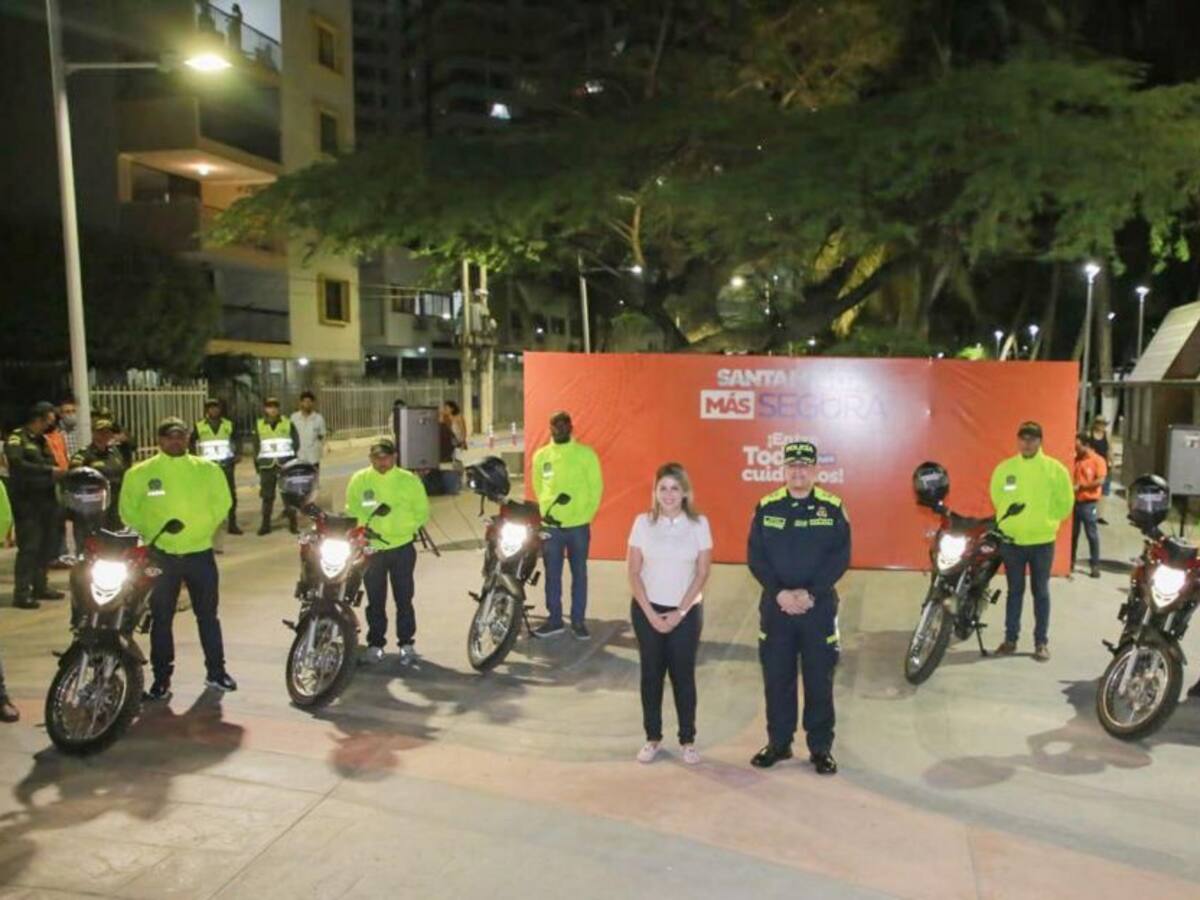 En Santa Marta fortalecen la seguridad con entrega de parque automotor