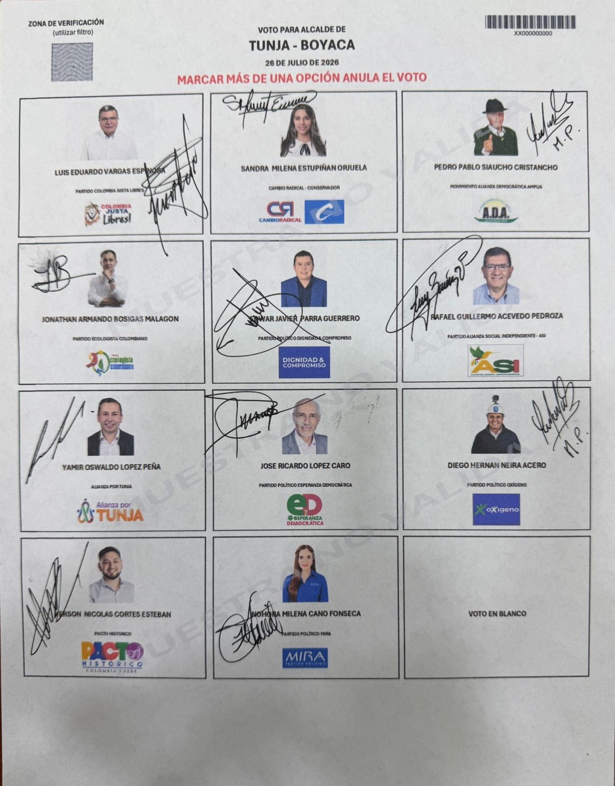 Las elecciones atípicas que se realizarán en Tunja el próximo 26 de julio