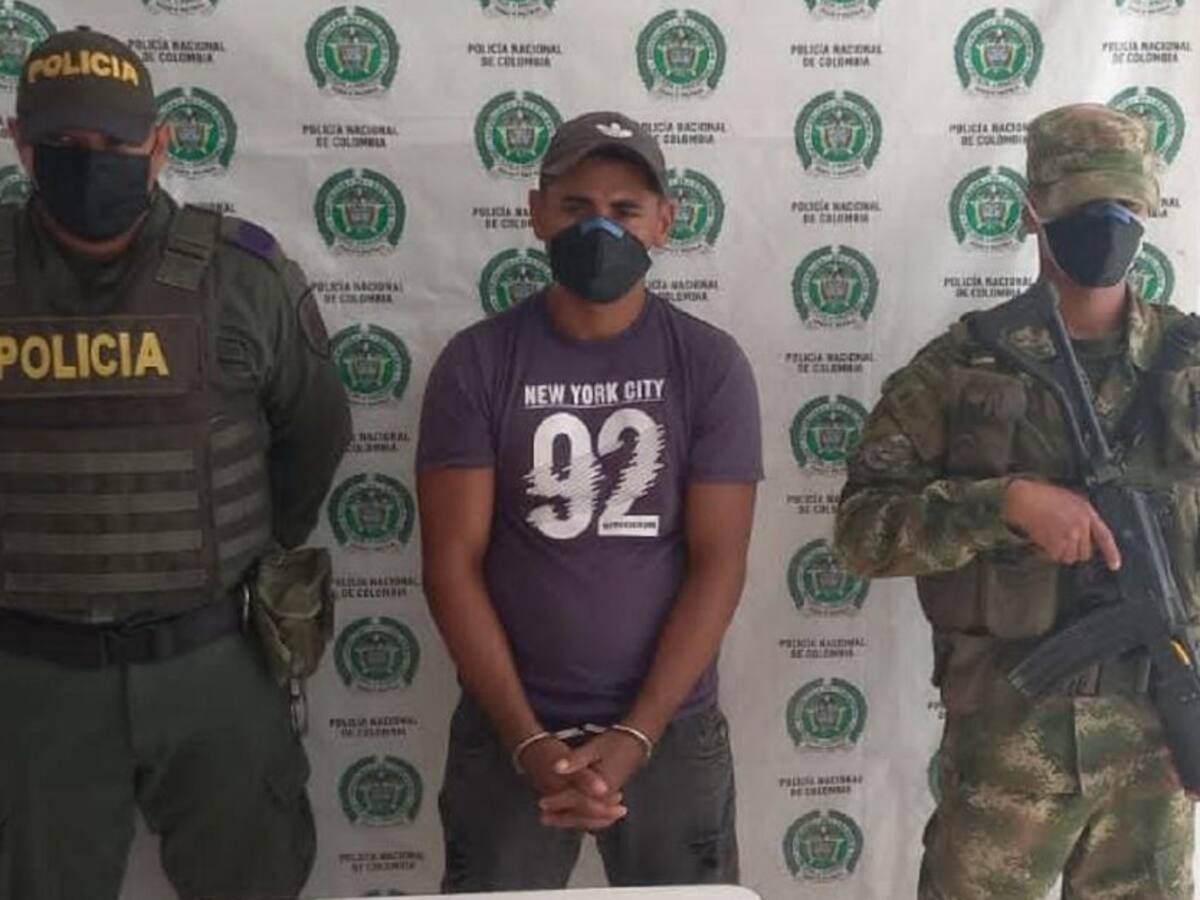 Capturado presunto traficante de cocaína en Tiquisio, sur de Bolívar