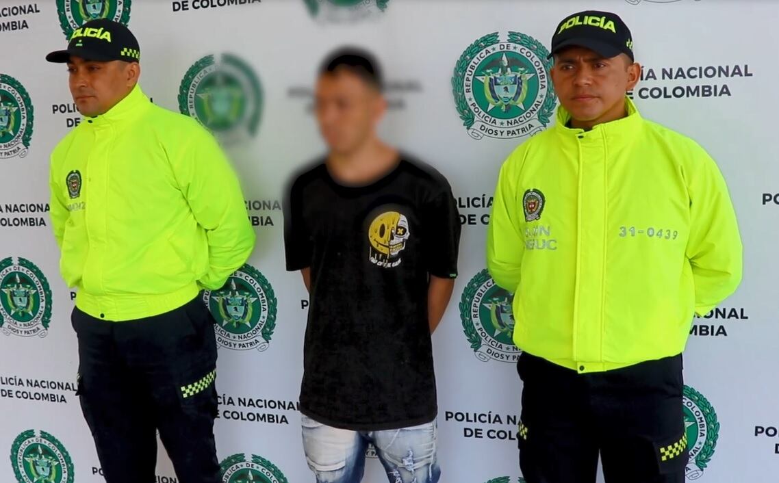 Fotografía suministrada: Policía Metropolitana de Pereira