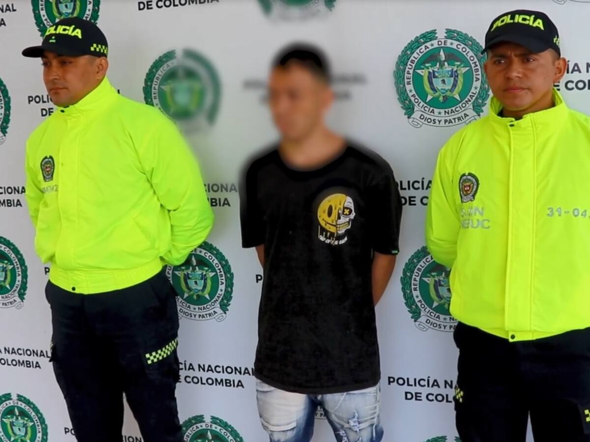 En Villasantana fue capturado presunto actor criminal de la banda delincuencial ‘Cóndor’
