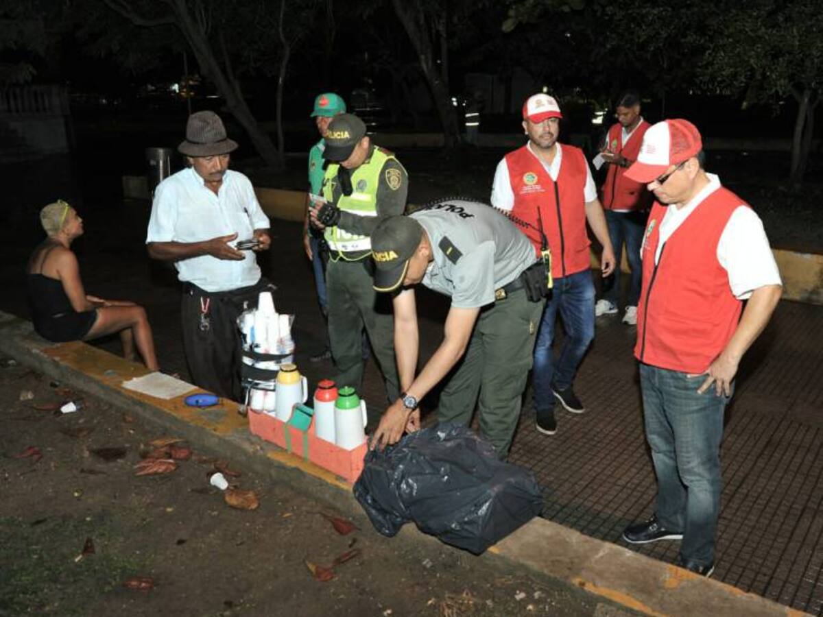 Encuentran 6 venezolanos indocumentados en Parque Centenario de Cartagena