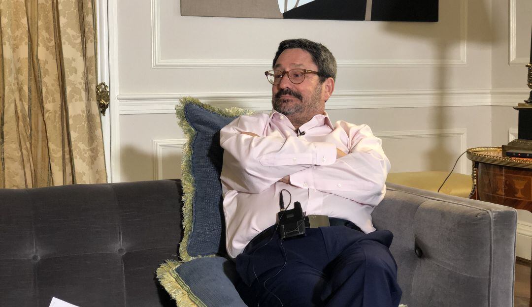 Embajador saliente de Colombia en Washington DC, Francisco Santos. 