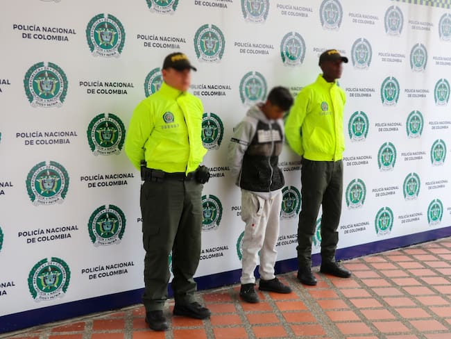 Presunto autor de un homicidio en la Plaza de Bolívar - Policía Metropolitana de Pereira