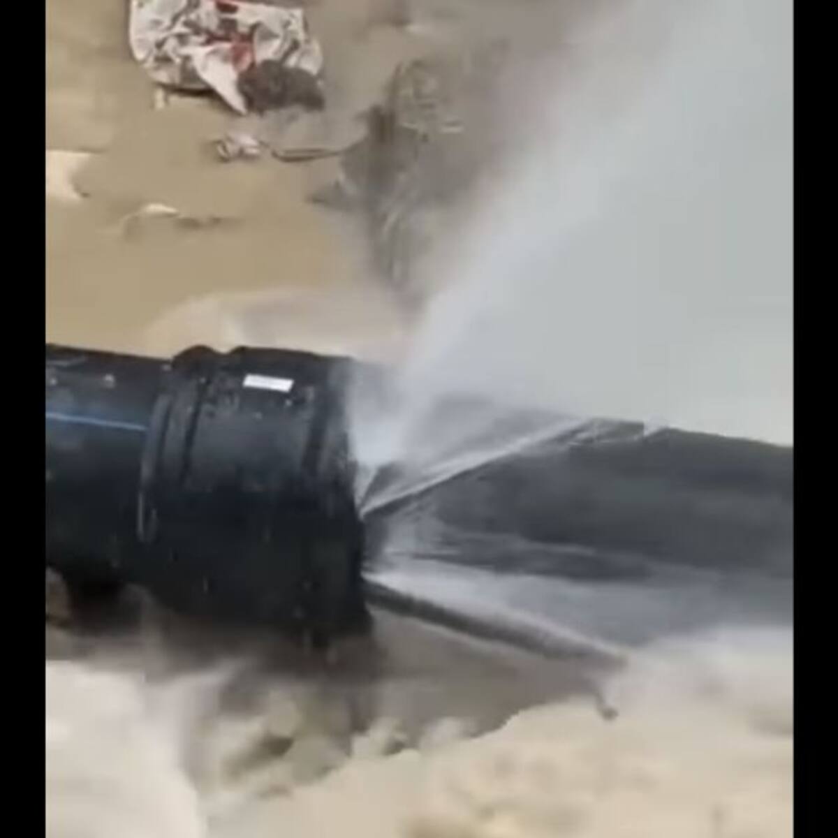 La Pintada sigue sin suministro de agua potable tras otro daño en tubería