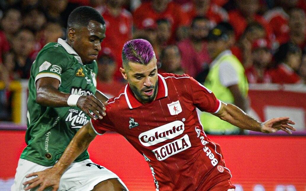 América de Caliy Deportivo Cali en el partido por la Liga Colombiana / Foto: América de Cali