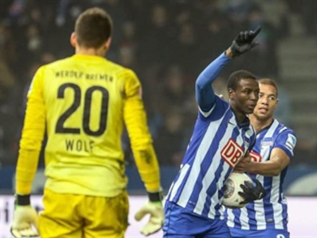 Adrián Ramos, goleador de la Bundesliga