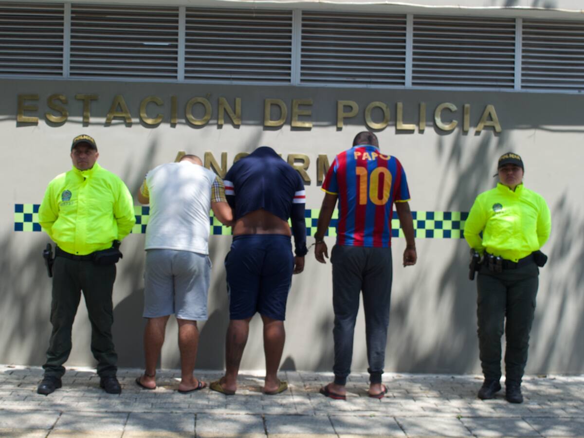 Capturaron a 3 personas que se dedicaban al fleteo en el occidente de caldas