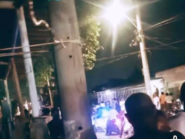 Cinco heridos en persecución policial en el sur de Cartagena