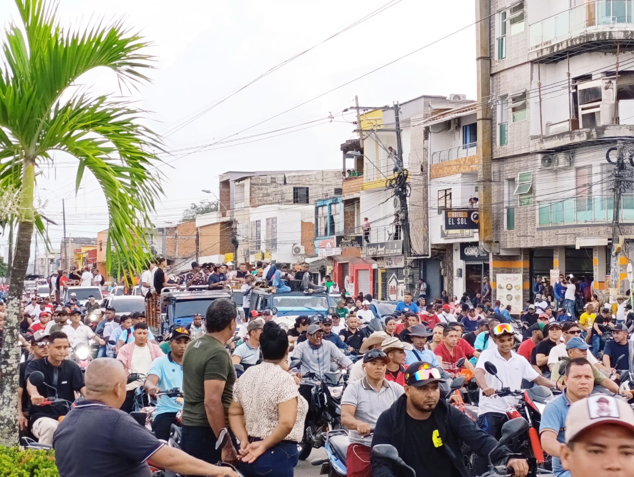 Paro minero Caucasia- foto tomada de NP Noticias