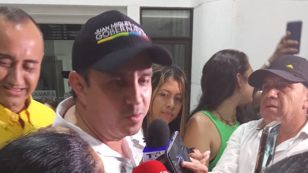 Gobernador electo del Quindío, Juan Miguel Galvis