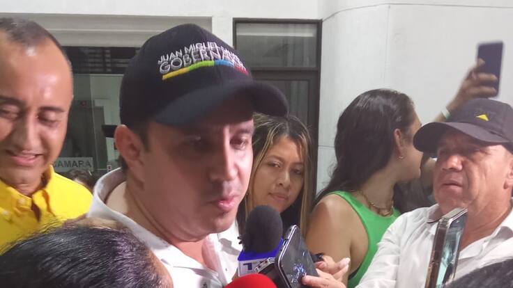 Gobernador electo del Quindío, Juan Miguel Galvis