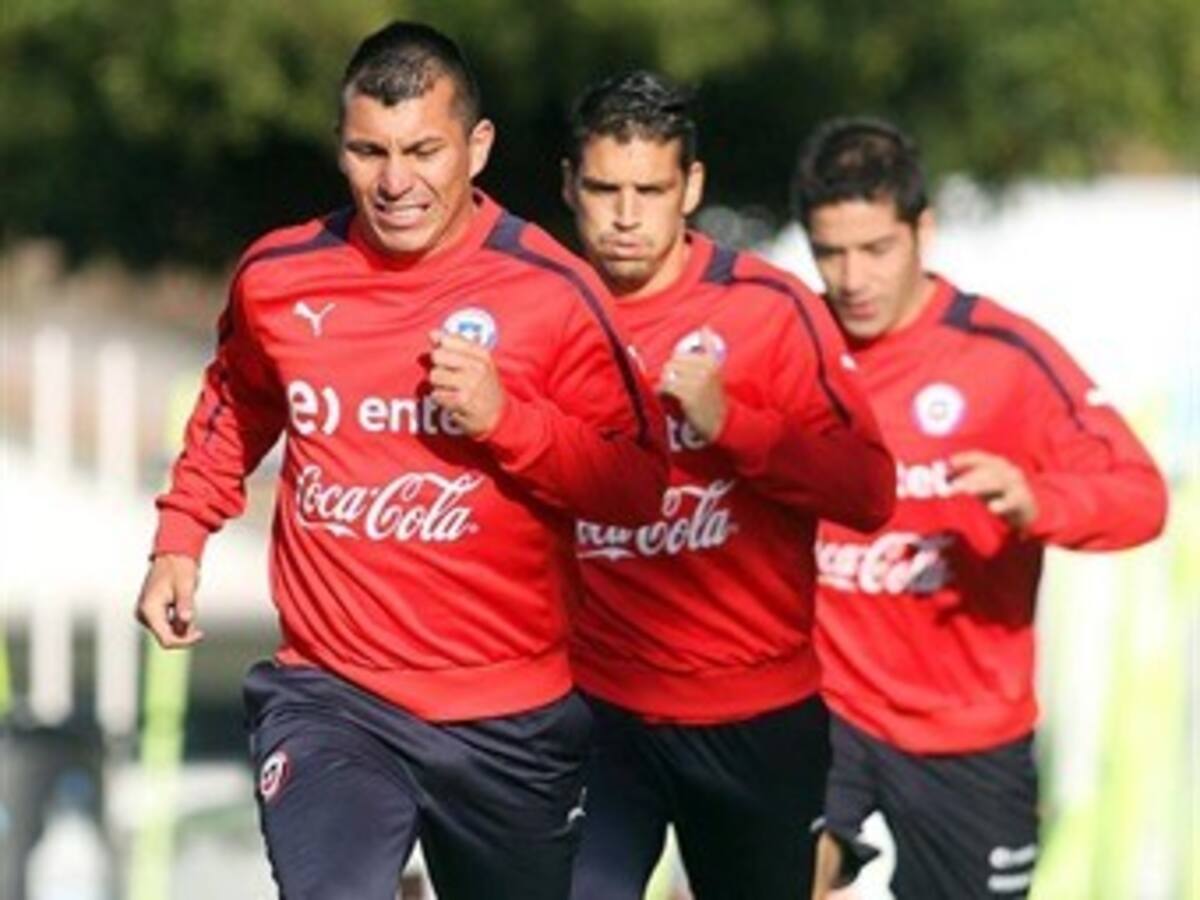 Chile entrena de cara a su partido ante Paraguay