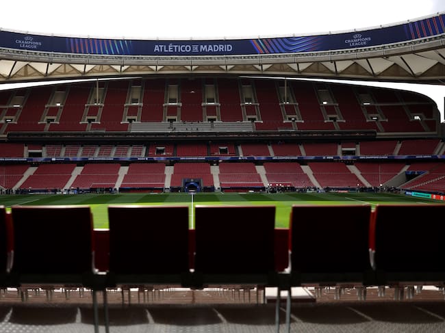 Estadio Metropolitano, casa del Atlético de Madrid. Foto: Getty Images.