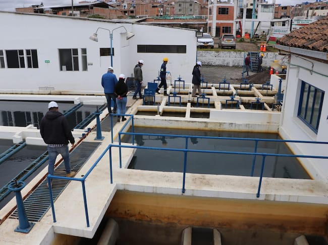 Inspección en acueducto de Ipiales - Foto: IDSN