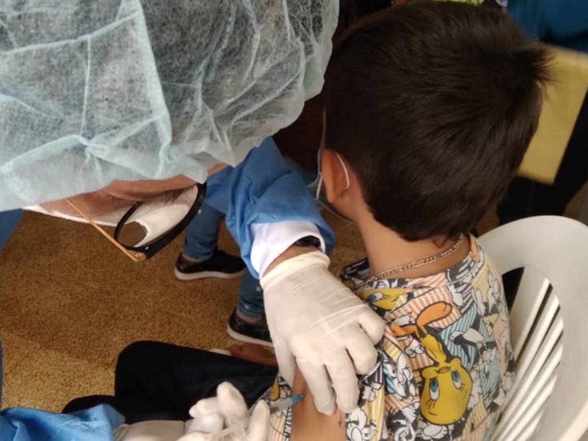 Vacunas Pfizer necesarias para completar esquemas en niños de Armenia