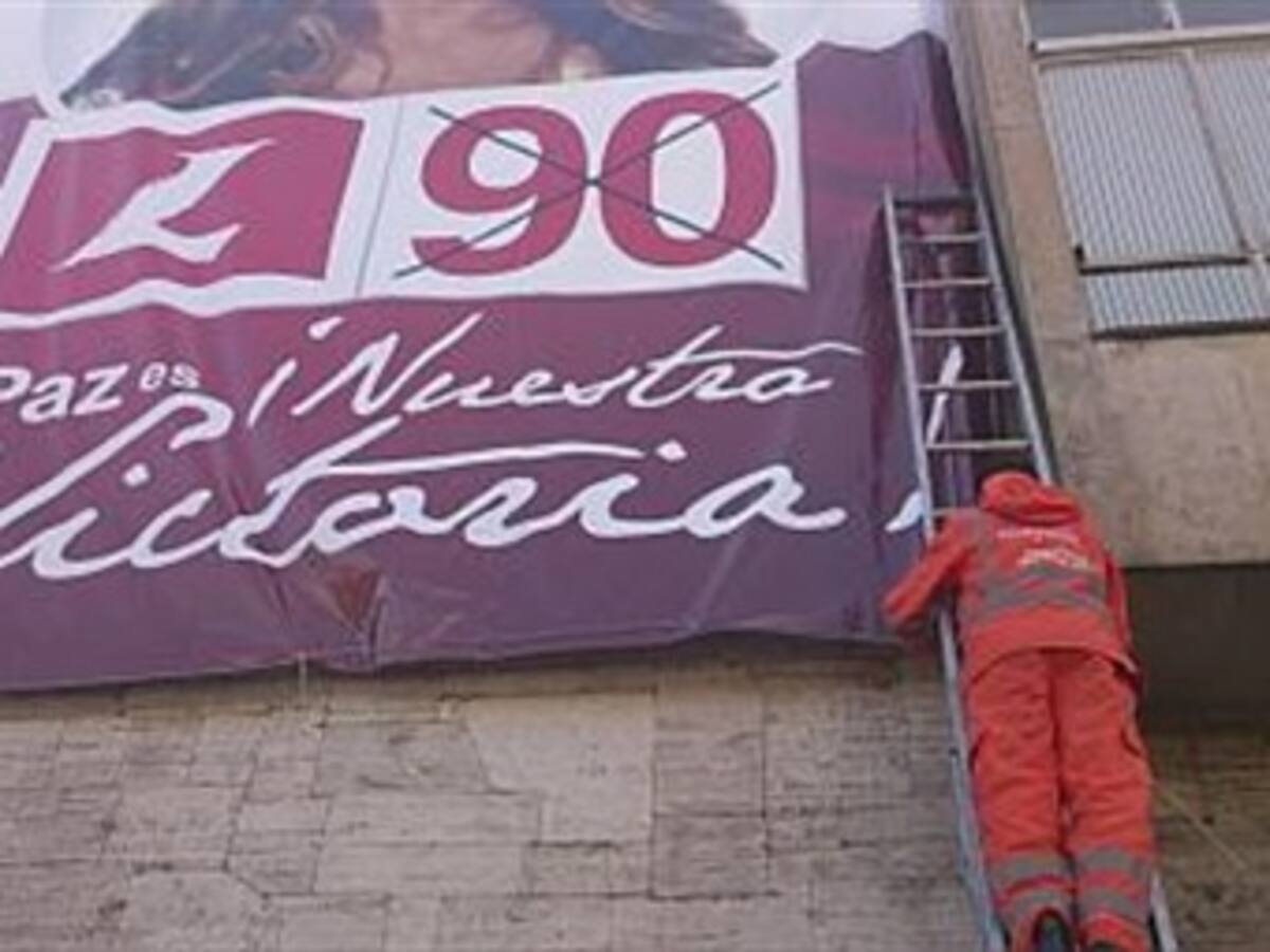 Más de 3.000 elementos de publicidad política han sido quitados en Bogotá