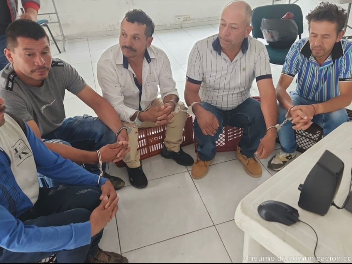 Envían a prisión a integrantes de la estructura de alias ‘Guajiro’ en Tolima