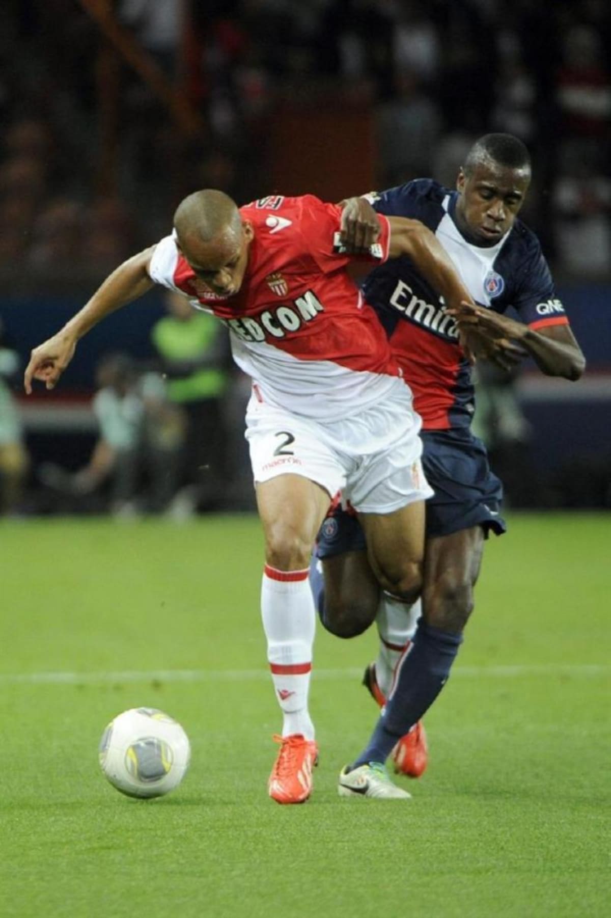 PSG y Mónaco empataron a un gol en el Prque de los Príncipes. Mónaco sostuvo el liderato gracias al empate conseguido por Falcao García.