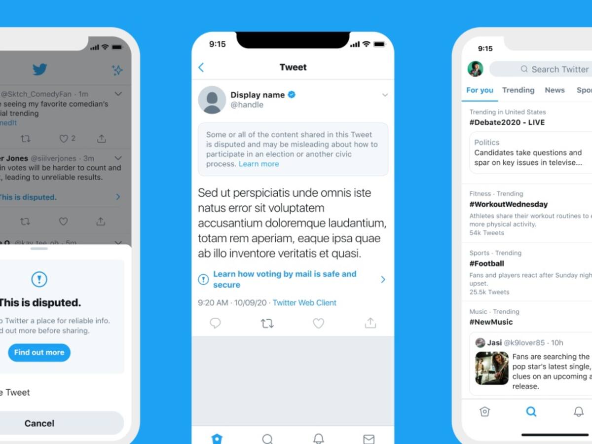 Twitter anuncia medidas para elecciones en EE.UU.