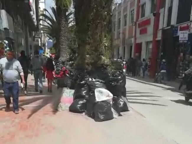 Basuras en calles de Sogamoso / Caracol Radio.