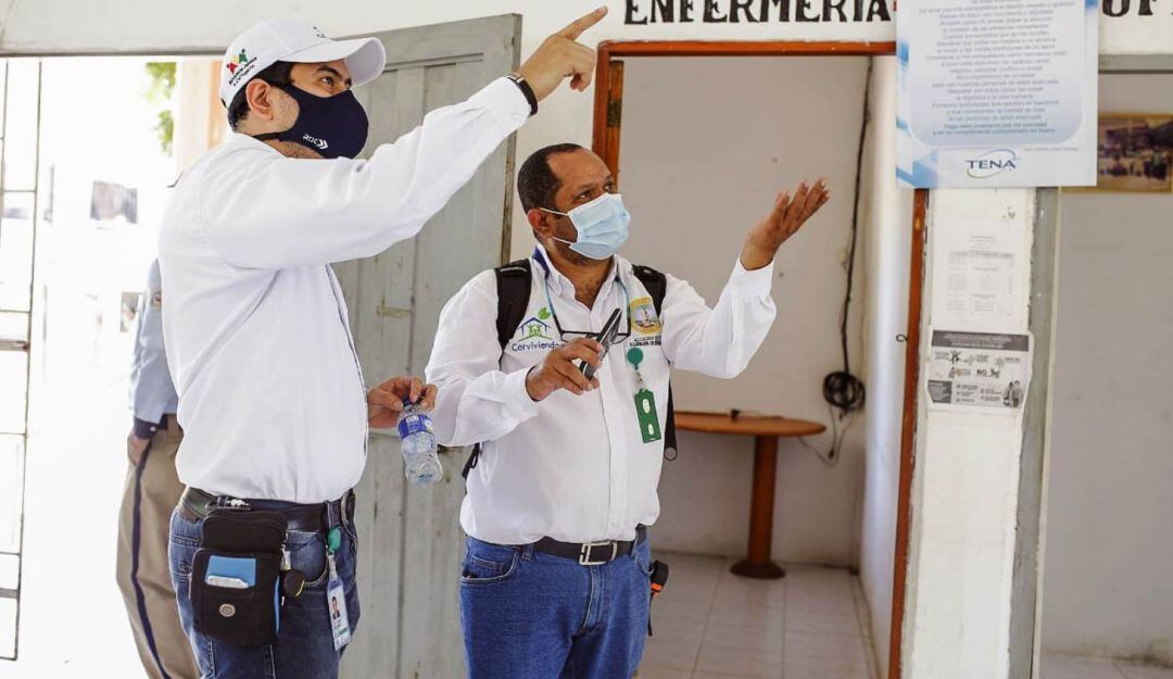 Se realiza recorrido por los 30 centros de Vida (CDV) del Distrito de Cartagena, para iniciar las adecuaciones que se requieren