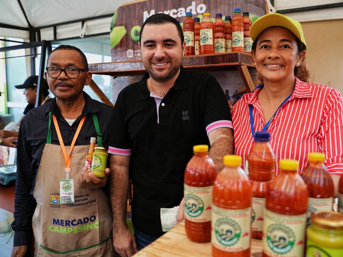 Mercado Campesino de Bolívar logró ventas directas por más de $53 millones