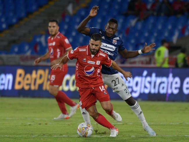 Duelo entre América de Cali e Independiente Medellín en 2022 / Colprensa