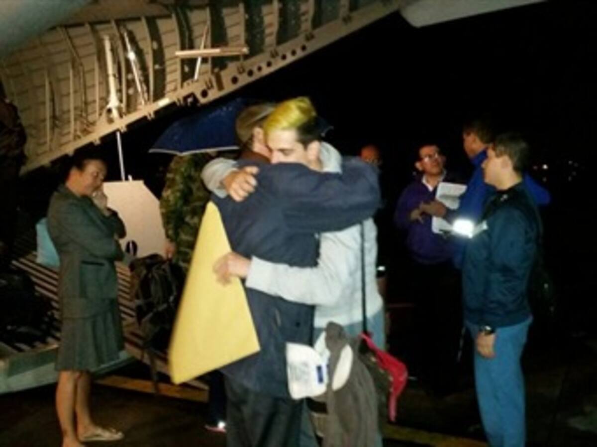 Fotos: Alumnos de English School accidentados en Amazonas llegan a Bogotá