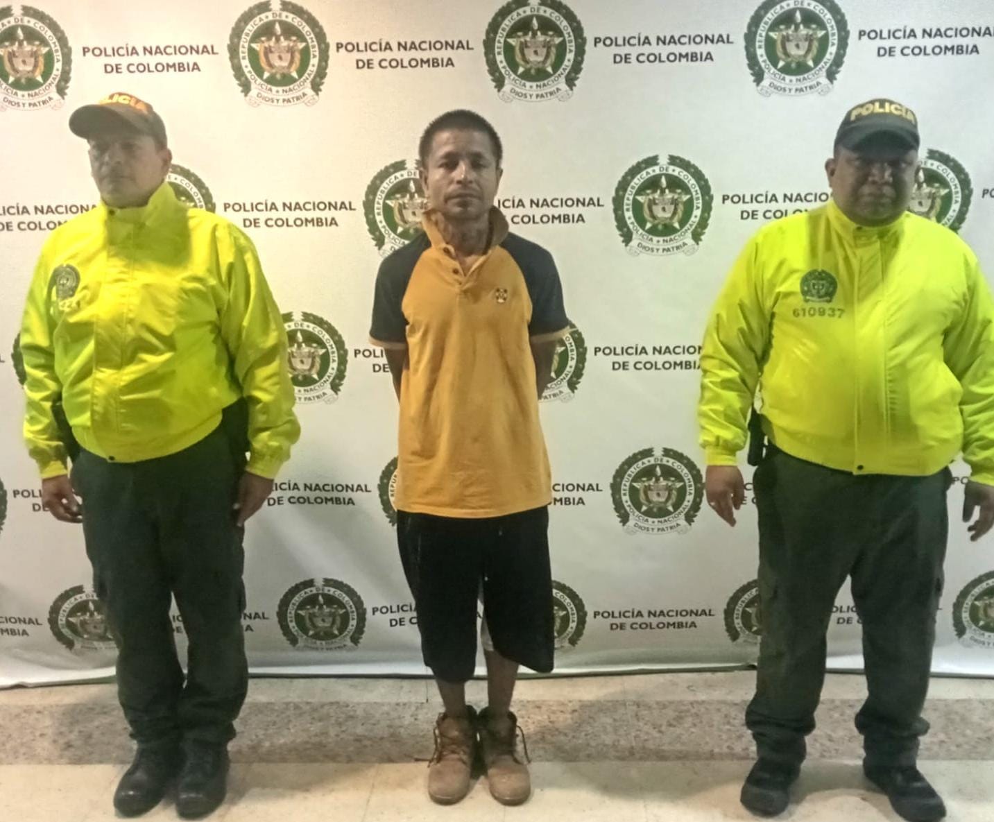 Venía agrediendo física y verbalmente a su propia madre. Foto Policía Neiva.